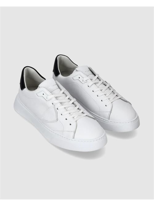 TEMPLE LOW PHILIPPE MODEL | A11EBTLUV007V007 VEAU_BLANC NOIR
